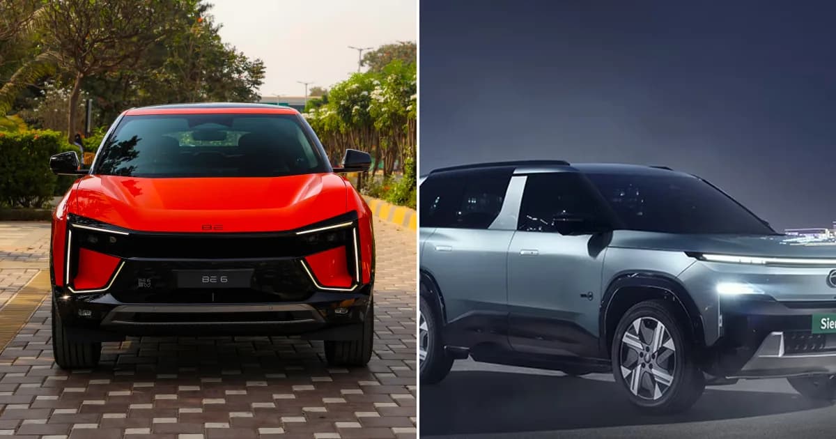 Tata Sierra EV vs Mahindra BE 6: Electric SUV Showdown