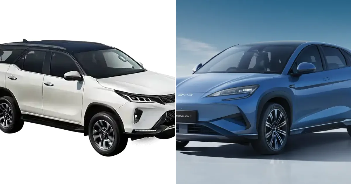 BYD Sealion 7 vs TOYOTA Legender: Electric Future or Proven Power?