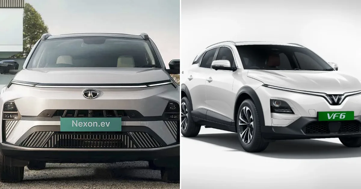 Tata Nexon EV vs VINFAST VF 6: Electric SUV Showdown