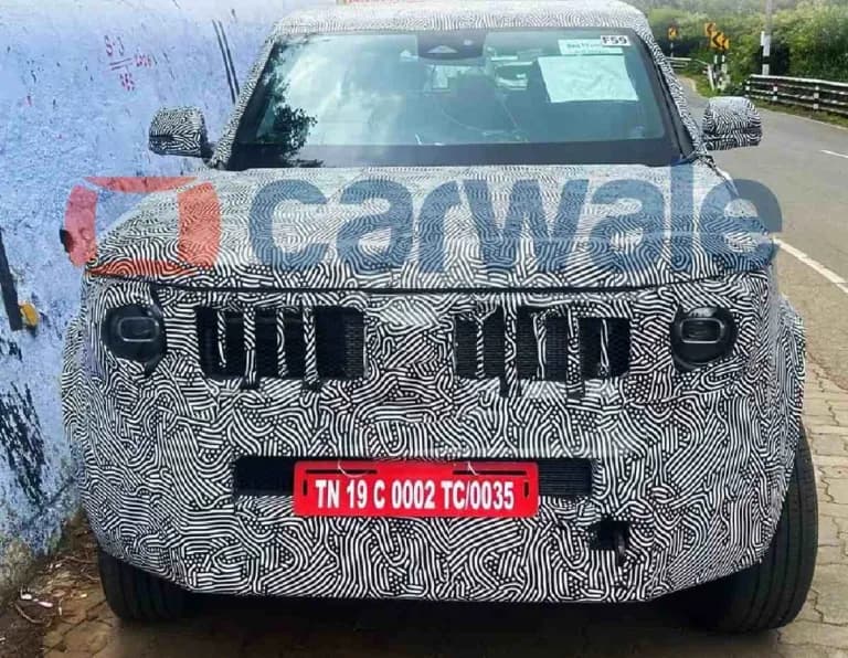 Mahindra Vision S Production Version Spied Ahead of India Launch