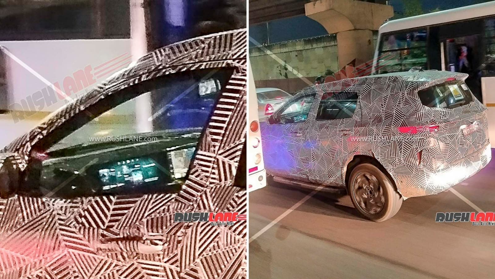 Tata Safari EV Triple Screen Dashboard Spied Ahead of India Launch