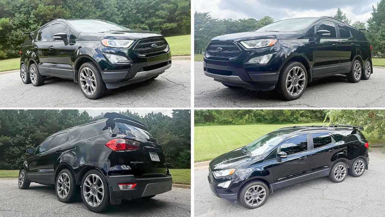 Unique Six-Wheel Ford EcoSport Surfaces for Sale in India