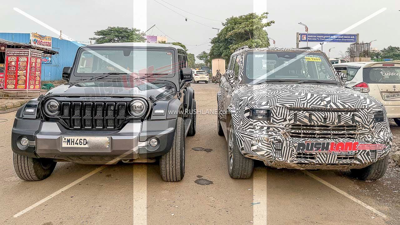 JSW Combat SUV Spied Alongside Mahindra Thar ROXX, Revealing Proportions