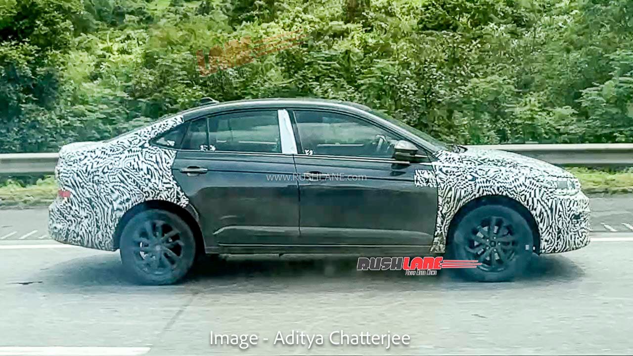 Volkswagen Virtus Facelift Spied in India, Launch Expected Soon