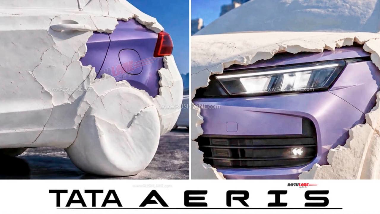 Tata Teases New Aeris Compact Sedan, Expected to Rival Dzire, Aura, Amaze