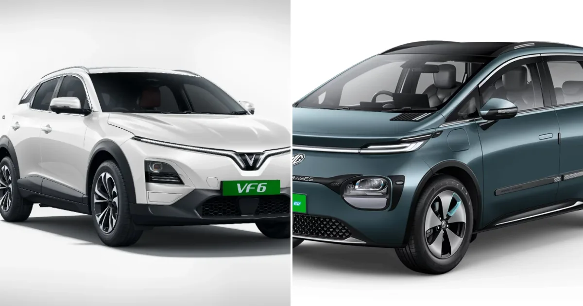 MG Windsor EV vs VINFAST VF 6: Electric SUV Showdown in India