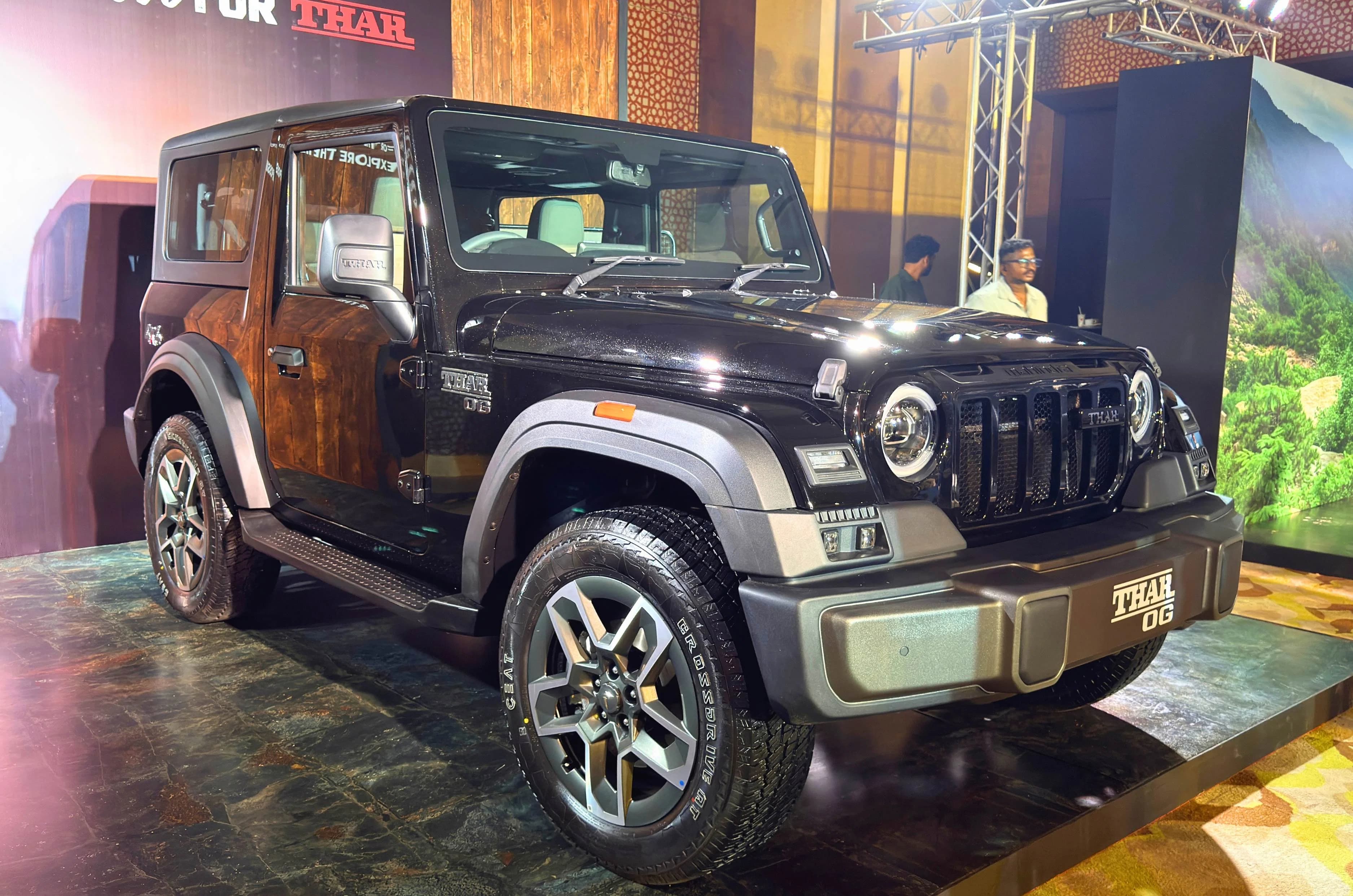 Mahindra Launches Thar OG in India, Starting at Rs 10.32 Lakh