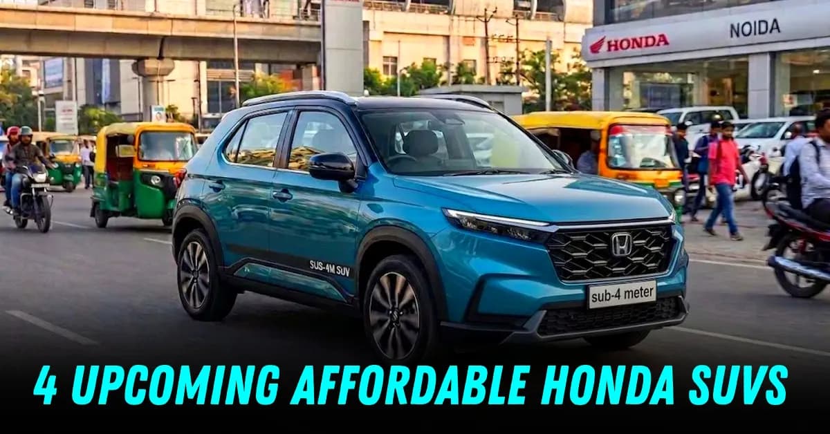 Honda Prepares Major SUV Offensive for India: Elevate Facelift and 'Zero Alpha' Among Five New Models