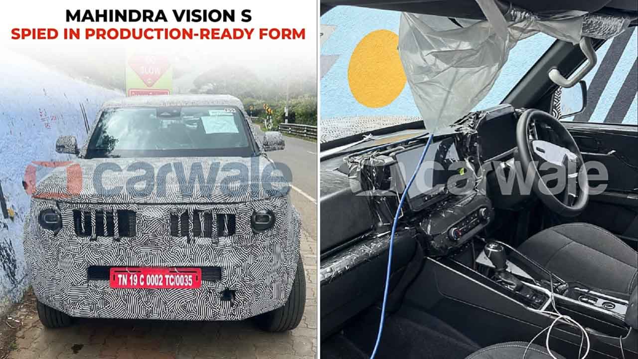 Mahindra Vision S Interiors Spied: Nearing Production for India Launch