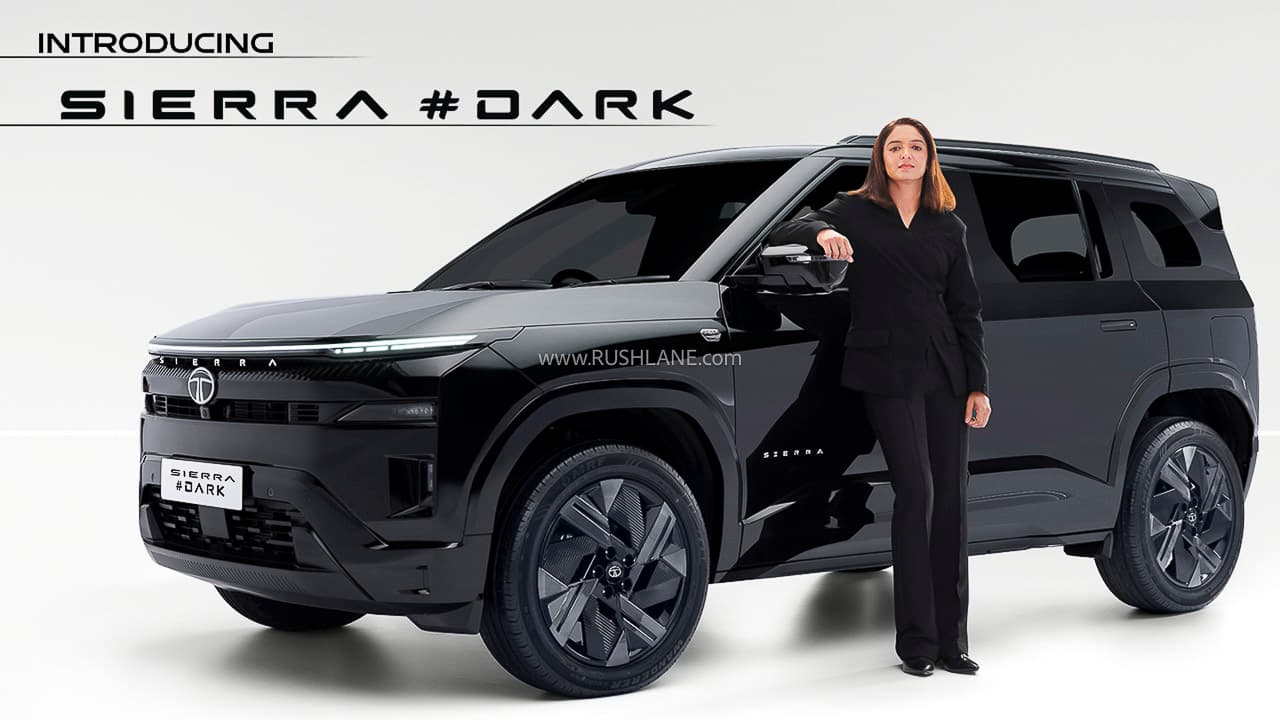 Tata Sierra Dark Edition Launched in India, Expands Lineup with Distinctive Styling